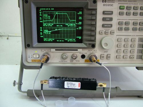 8595E 9KHz - 6.5GHz HP AGILENT SPECTRUM ANALYZER WITH TRACKING GENERATOR S/N 099