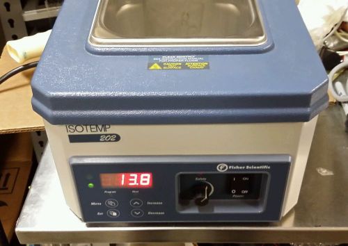 Fisher Scientific Isotemp 202 Digital Excellent Water Bath  excellent Condition