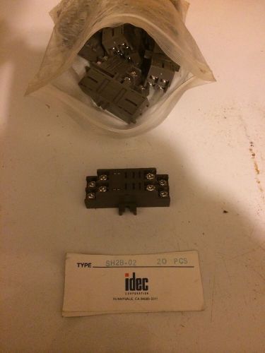 Lot of 13 NEW  idec SH2B-05 relay sockets 9093IC FREE SHIPPING