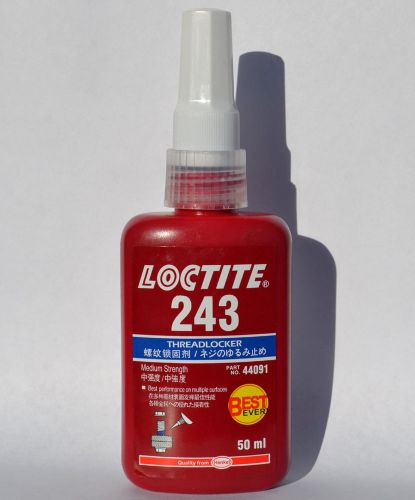 Loctite 243 Blue 50ml 1.69oz Threadlocker