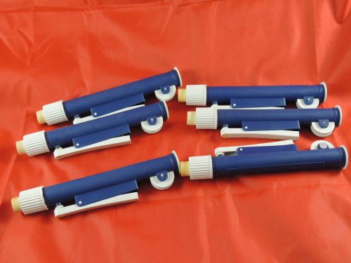 Lot 6 Bel-Art Products Scienceware Pipette Pump II Pipettor 10mL