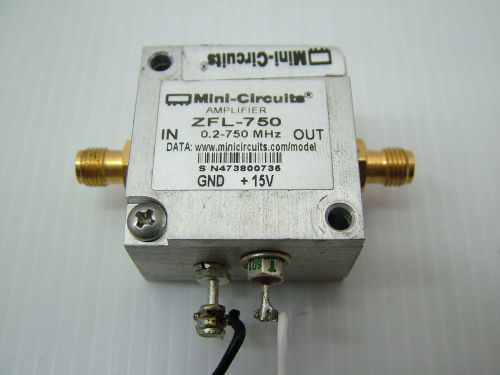 ZFL-750 RF AMPLIFIER 350MHz - 2GHz 20dB 13dBm