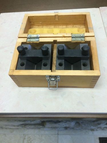 &#034;V&#034; Block &amp; Clamp Set