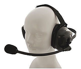 New HS5 Radio Headset FOR ANY RADIO Noise Canceling Heavy Duty RACING - AVIATION