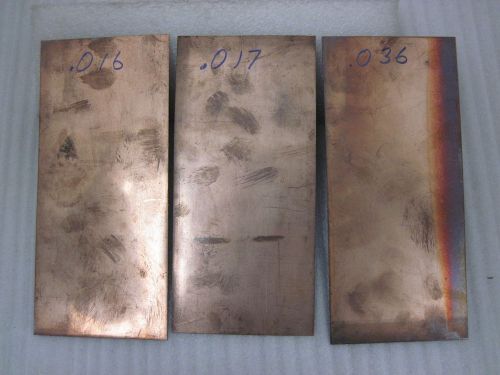 3 pieces new copper tungston edm electrode material  --- loc f-18 for sale