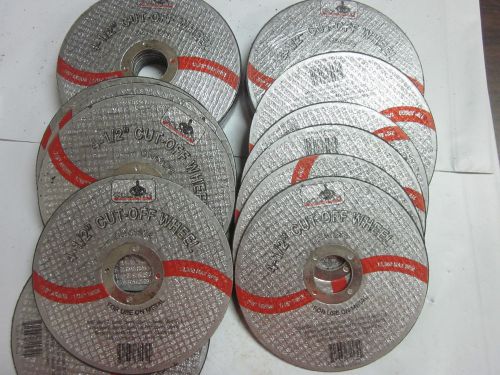 ~ 30 ~ 4-1/2&#034; DISC 1/16&#034; THICK 7/8&#034; ARBOR CUT OFF WHEEL CUTTING METAL 13,300 RPM