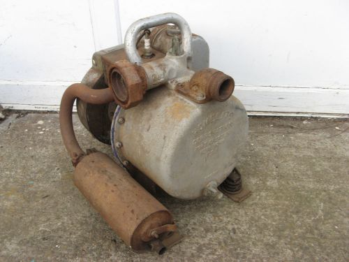 1950s HOMELITE PORTABLE TRASH/WATER PUMP 20S self priming 3hp Gas Powered DREDGE