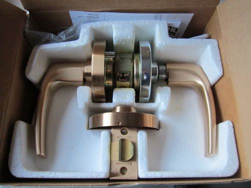 Schlage ND10S ATH 612 Athens Satin Bronze Passage Latch NOS