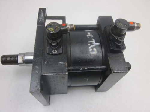 Parker series 2an pneumatic cylinder cj2anus34ac 5.00 bore 1.500 stroke 250psi for sale