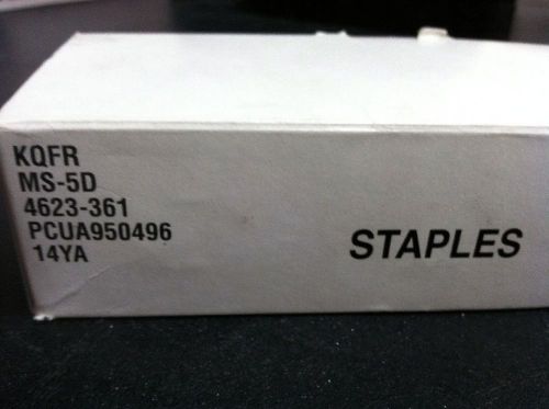 NEW BOX 502KM Konica Minolta Staples KQFR MS-5D 4623-361 PCUA950496 14YA