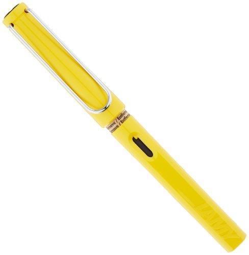 Lamy Safari Fountain Pen, Yellow Fine Nib (L18F)