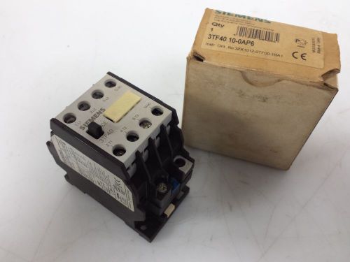 SIEMENS CONTACTOR 3TF4010-0A