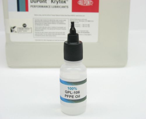 GPL-106 PFPE Oil 28g Auto Roof Door Weatherstripping Rubber Lubricant Krytox 105