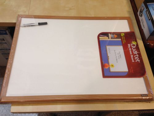 Brand New - Quartet 24 x 18 in. Melamine Dry Erase Board w/ marker, ledge, mount