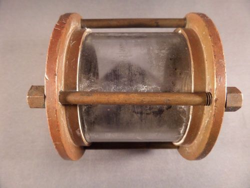 Essex brass and glass oiler Part.   Detroit Mich. USA.