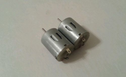 2pcs 280 DC motor Round DC Small Motor- Smart Car Motor-NEW-Fast Shipping