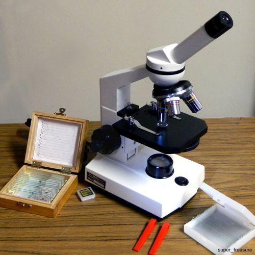 EAGLE MICROSCOPE MODEL SM-241, STUDENT/TEACHER,  MODEL W.F. 10X , EXCELLENT COND