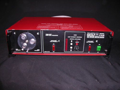 R. Wolf 5119.00 Adjustable Fiber Optic Endoscopic Light Source - Tested