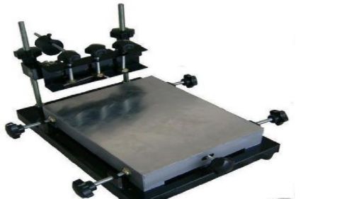 New manual solder paste printer,pcb smt stencil printer l size  600x420mm for sale