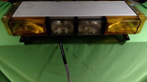 Whelen edge 9m lightbar with two added code3 led strobes! for sale