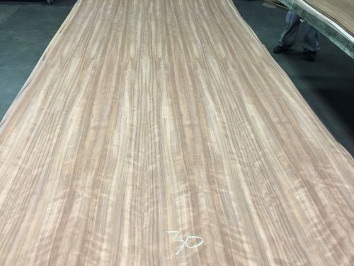 Wood Veneer Etimoe 44x93 1pc total Wood Backed  &#034;EXOTIC&#034; TNA 30