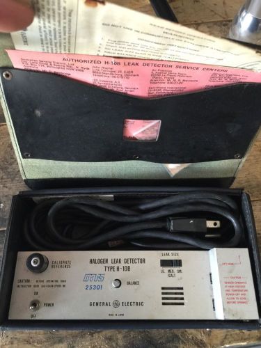 General Electric MARS 25301 Halogen Leak Detector Type H-10B