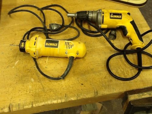 DeWalt Drywall Screw Gun and Roto Zip Combo