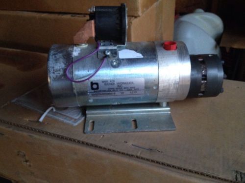 BUCHER HYCRAULICS MOTOR 50020502236819 PUMP 12-13 DATE CODE