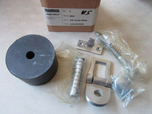 Rockwood / assa abloy 464 heavy duty door stop w/ holder new for sale