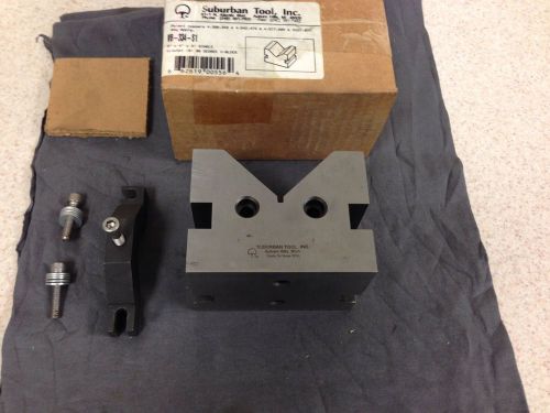 Suburban Tool - 90 Degree V Block - SineSet - VB-334-S1 - Made in USA