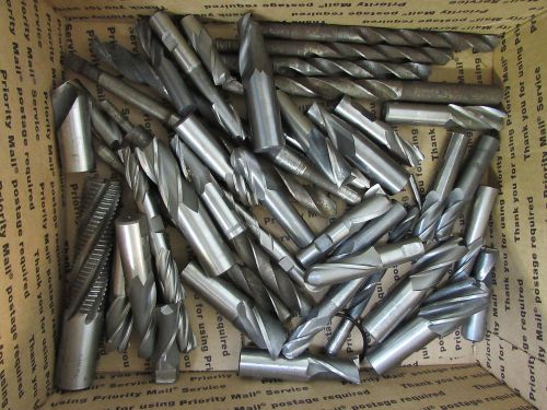 Lot of 50 machinist end mills- cleveland melin tool fastcut various sizes for sale