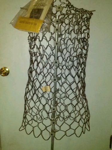 Steam punk decor/ window display vintage  my double dress form &amp; original manual