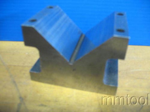 TAFT-PEIRCE STYLE 9130 #746.0 V BLOCK  4&#034; X 2-7/8&#034; X 2-7/8&#034; MILLING GRINDING