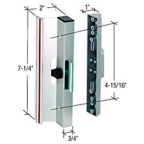 Crl aluminum clamp - style surface mount handle 4-15/16&#034; screw holes for sale