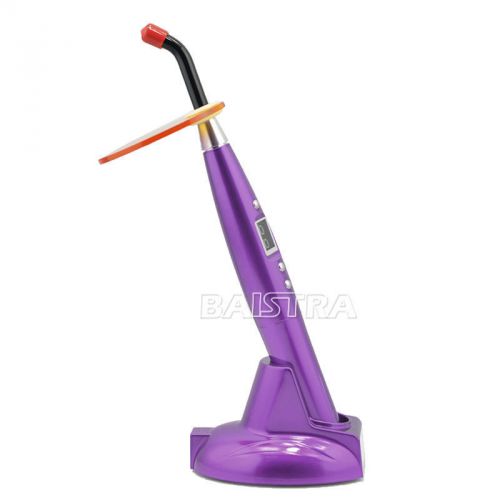 Dental LED Curing Light Lamp Plastic Handle Purple Wavelength 440-480nm