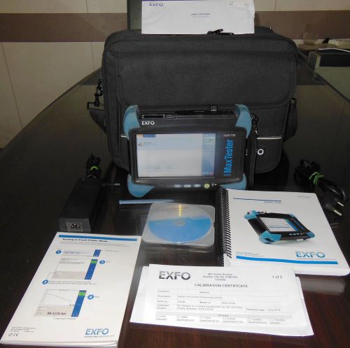 EXFO MAXTESTER 730- M1-E1 MAX 700 OTDR SM Fiber 1310/1550NM- Higher end model