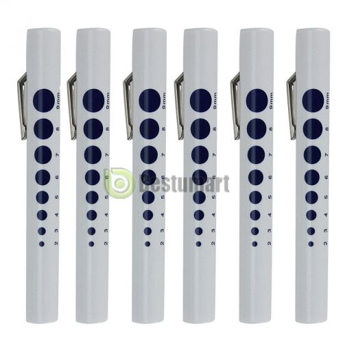 6PCS Disposable Penlights Diagnostic ENT Emergency Medical Penlight US Free Ship