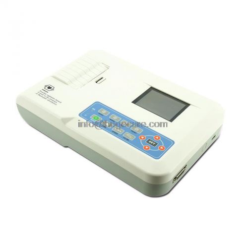 Digital ECG300G,3 channel 12 lead ECG,EKG,Electrocardiogram machine,with printer