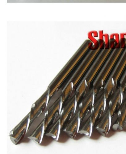 5pcs down cut double flute sprial left-handed cnc router bits 3.175mm 15mm for sale