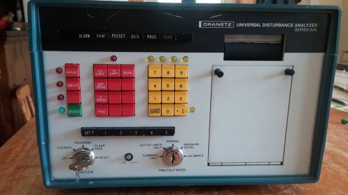 Dranetz series 626 universal disturbance analyzer for sale