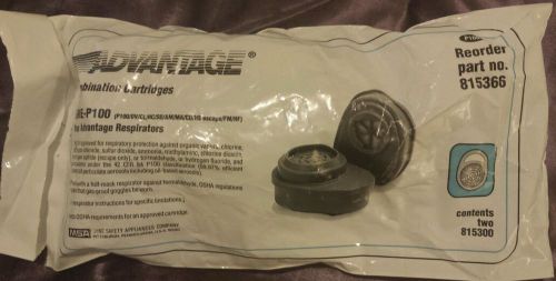 MSA  GME- P100 combination  Cartridges  for Advantage respirators brand new army