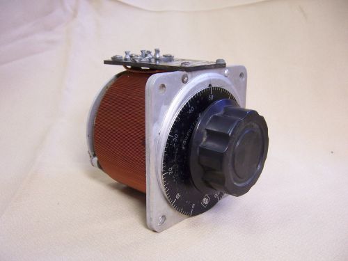 VINTAGE GENERAL RADIO VARIAC TYPE W5 120V 100 +/- 20 V 6AMP VARIABLE TRANSFORMER