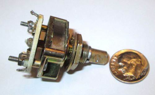 ELECTROSWITCH  MINIATURE  ROTARY SWITCH 1&#034; OD 3P-3 POS.  REFURB.