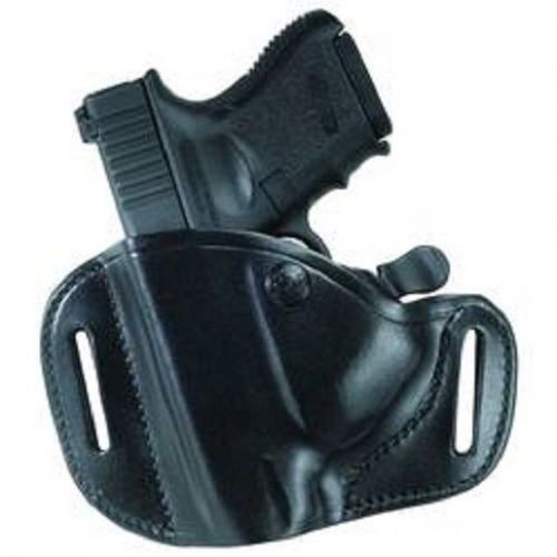 Bianchi Carrylok Auto Retention Leather Holster Black Glock 26 Left Handed 22157