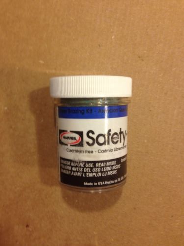 45K Harris Safety-Silv 45 45% Silver Solder Brazing Alloy 1 Troy Ounce w/ Flux