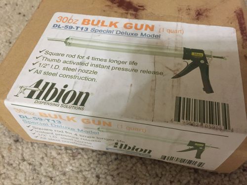 Albion 30 OZ. BULK CAULK GUN LOG HOMES AND OTHER NEW IN BOX