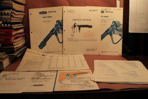 REH Spray Gun 130CB SM-8797  Service Operation &amp; Maintenance Manuals