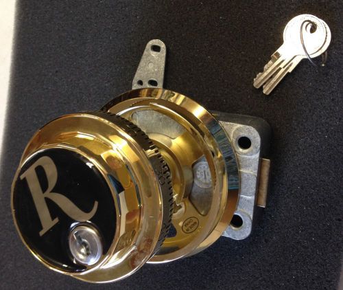 Sargent Greenleaf USA Made Gold Combination Lock-Worldwide ship