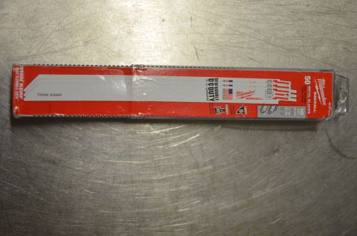 Milwaukee 48-01-6189 12 in. 18 TPI Metal Sawzall Blades (50 Pk)