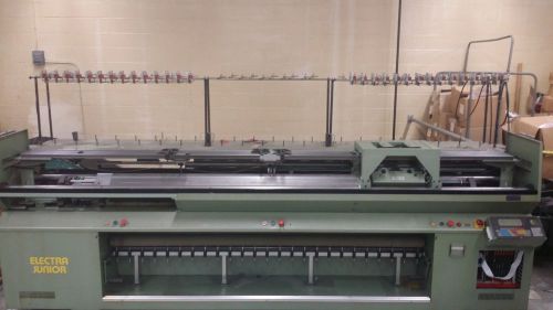 STEIGER SA ELECTRA E12 LARGE INDUSTRIAL TEXTILE FLAT KNITTING MACHINE